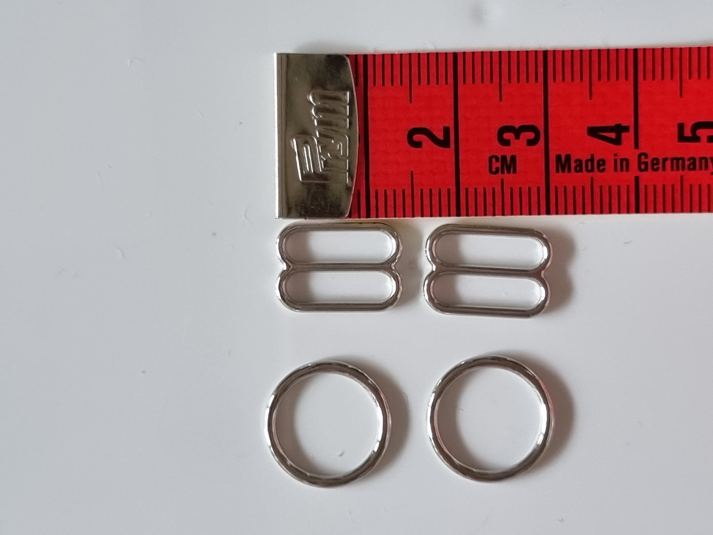 12mm ringetjes en schuifjes beschikbaar in verschillende kleuren