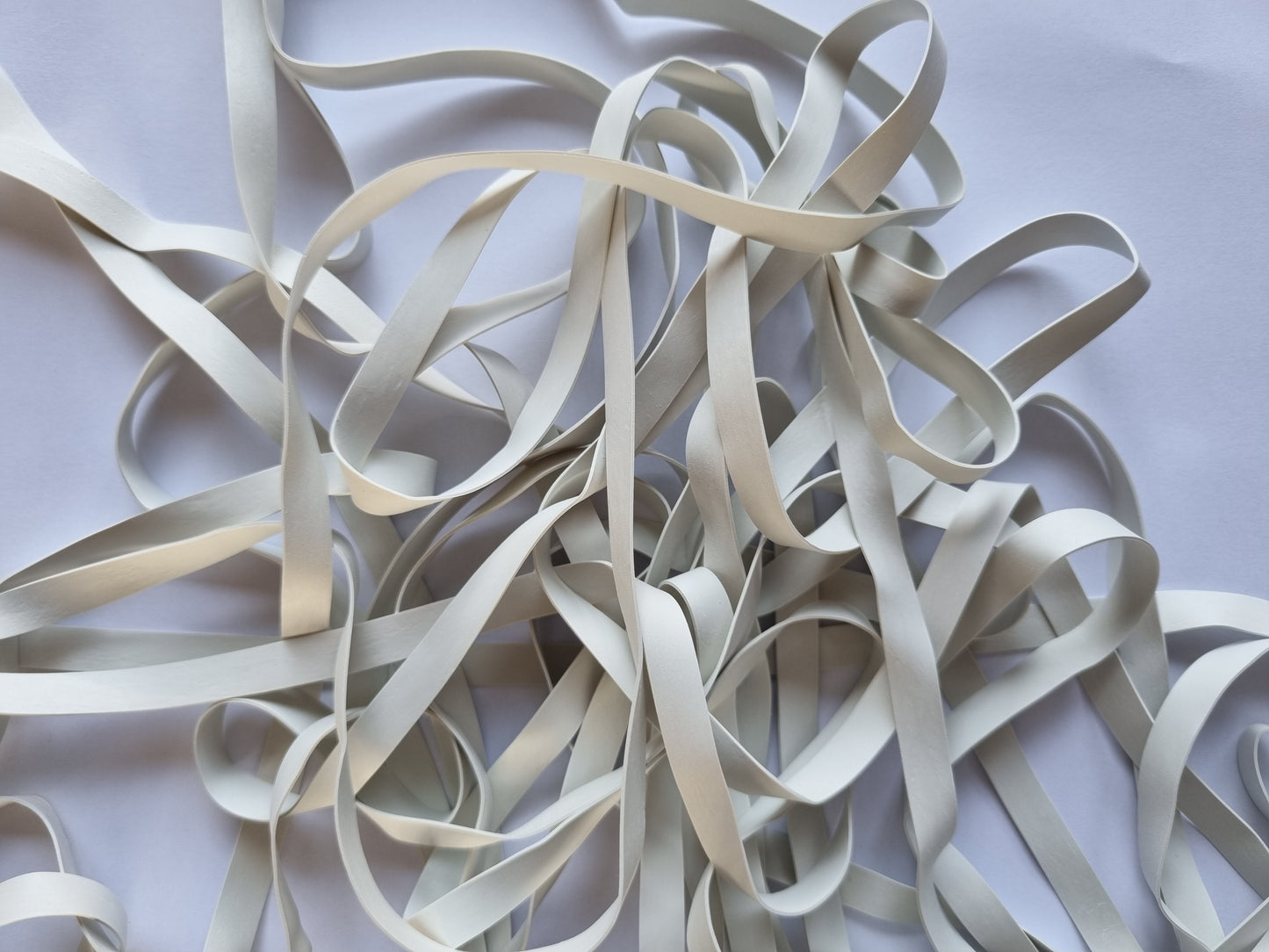 Zwem elastiek van rubber 8mm breed