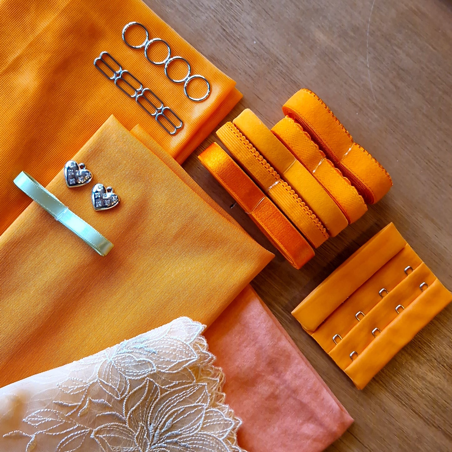 Lingerie kit "Tangerine"