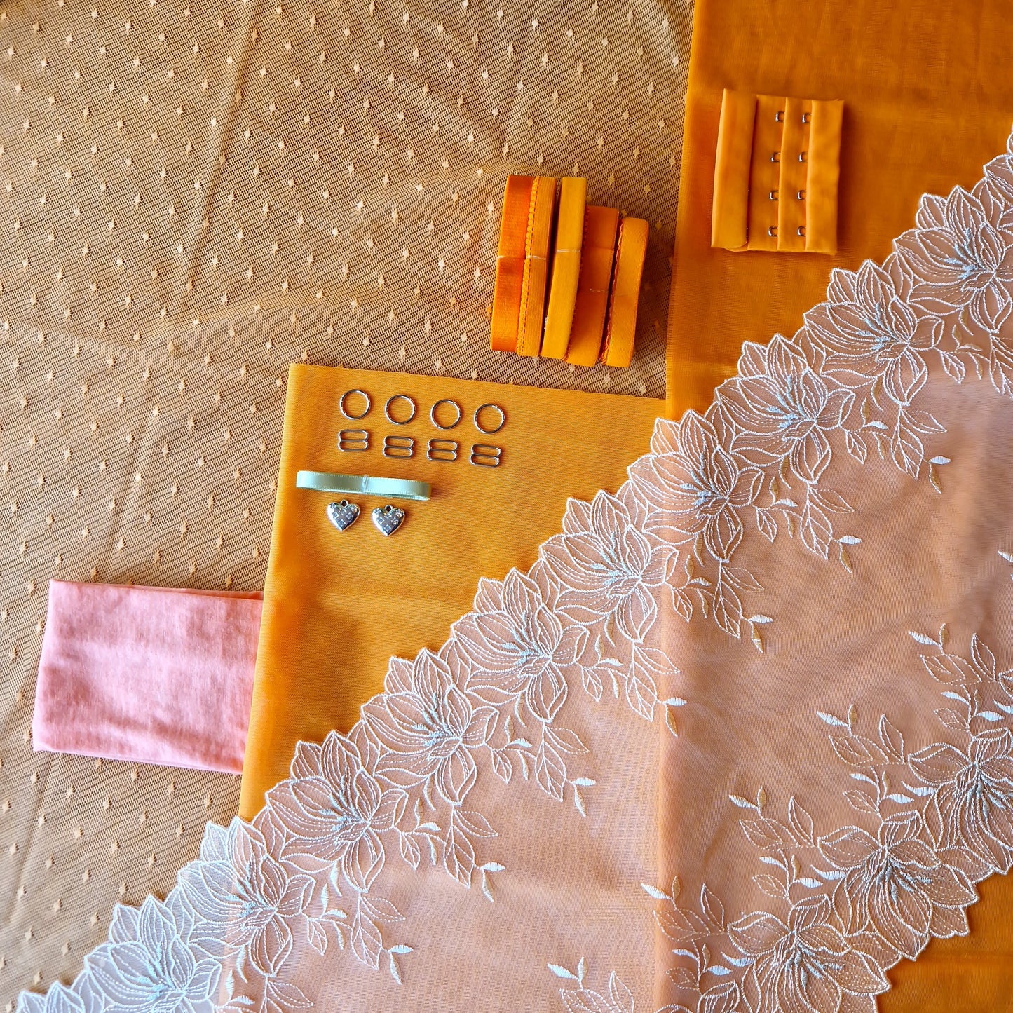 Lingerie kit "Tangerine"