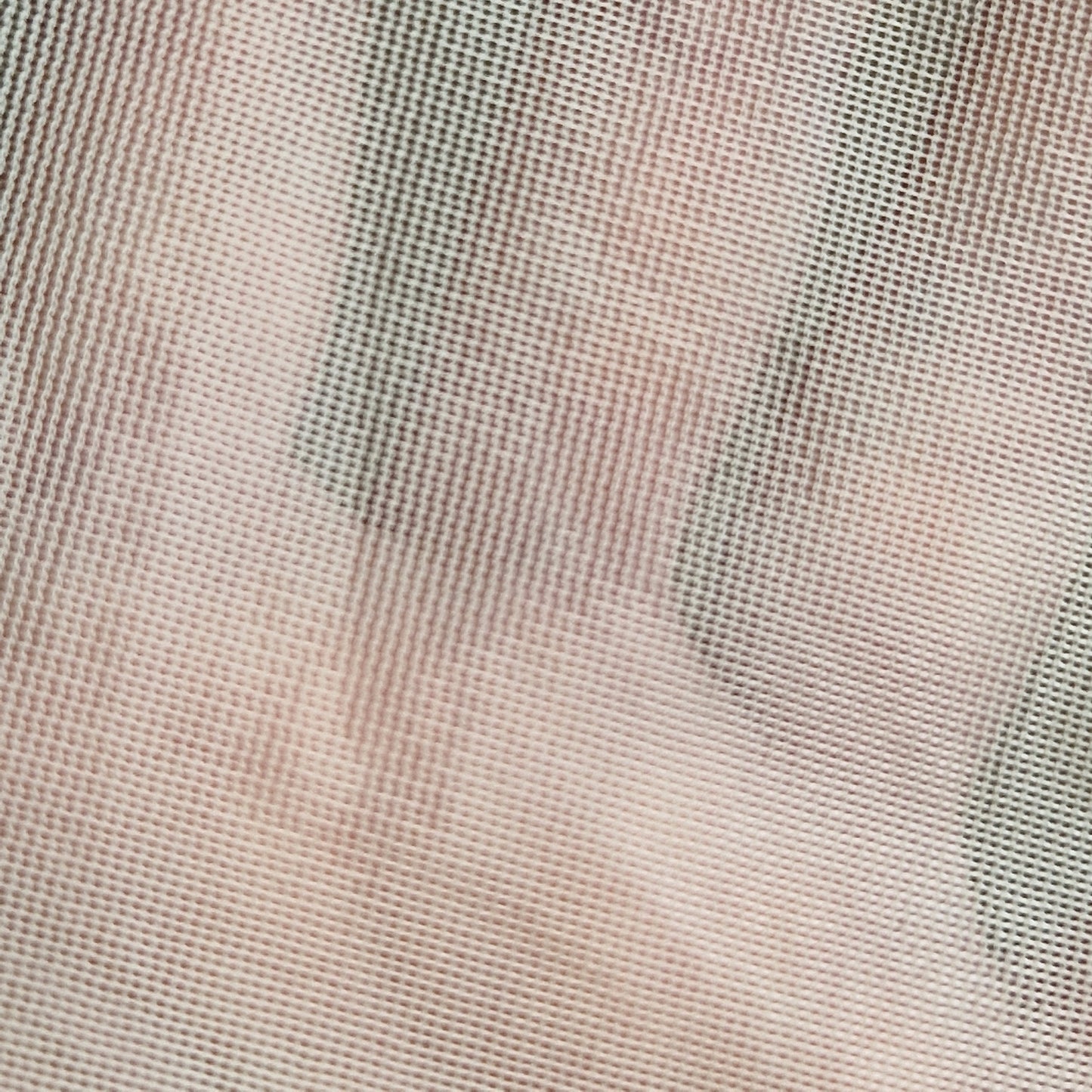 beige, non stretch, transparante marquisette voering