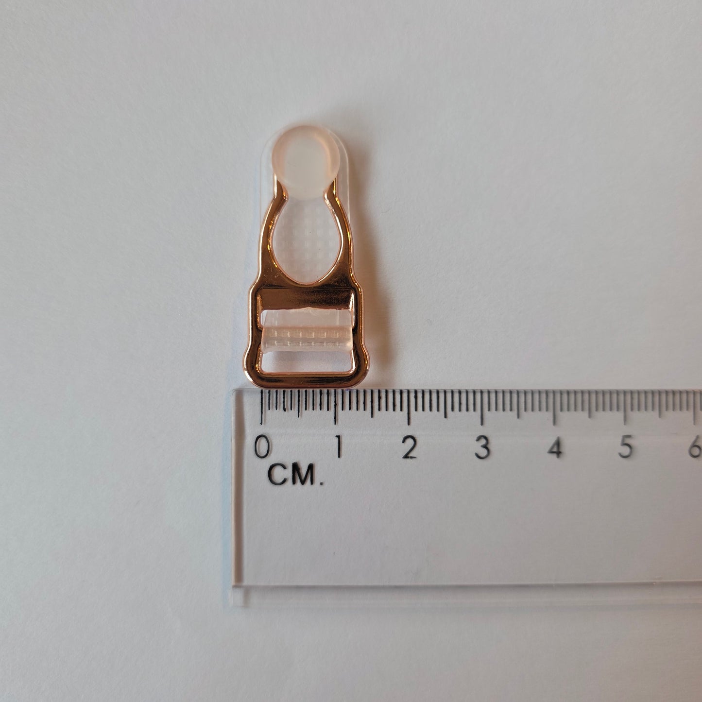 jarretelle clip rose goud 12mm