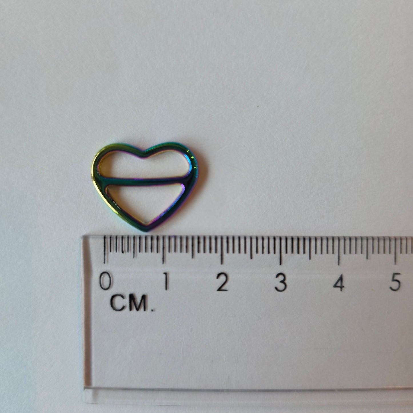 hartje schuifje regenboog