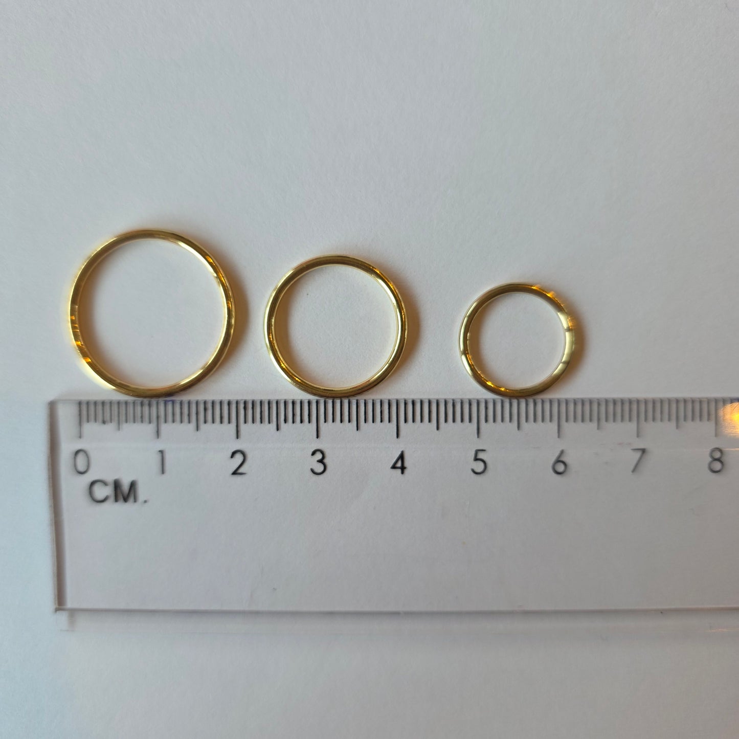 ringetje champagne goud