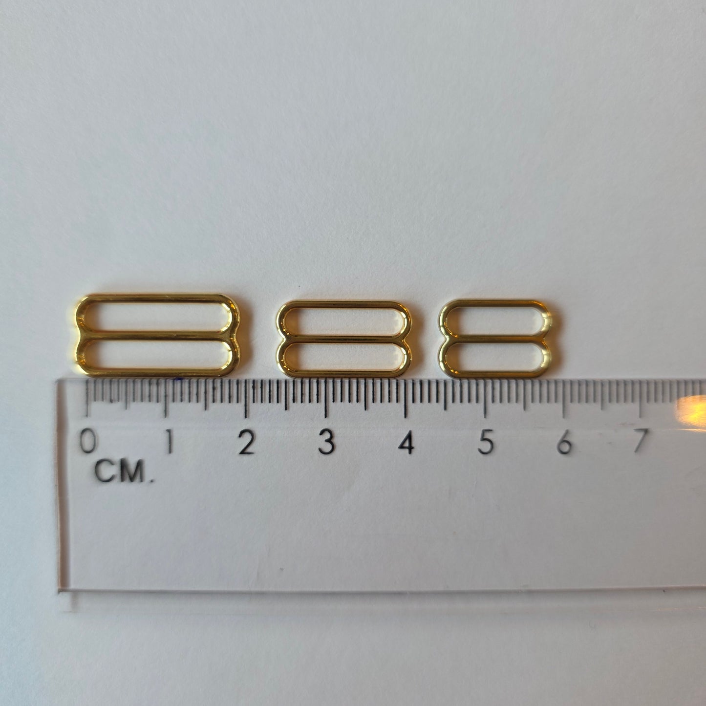 schuifje champagne goud