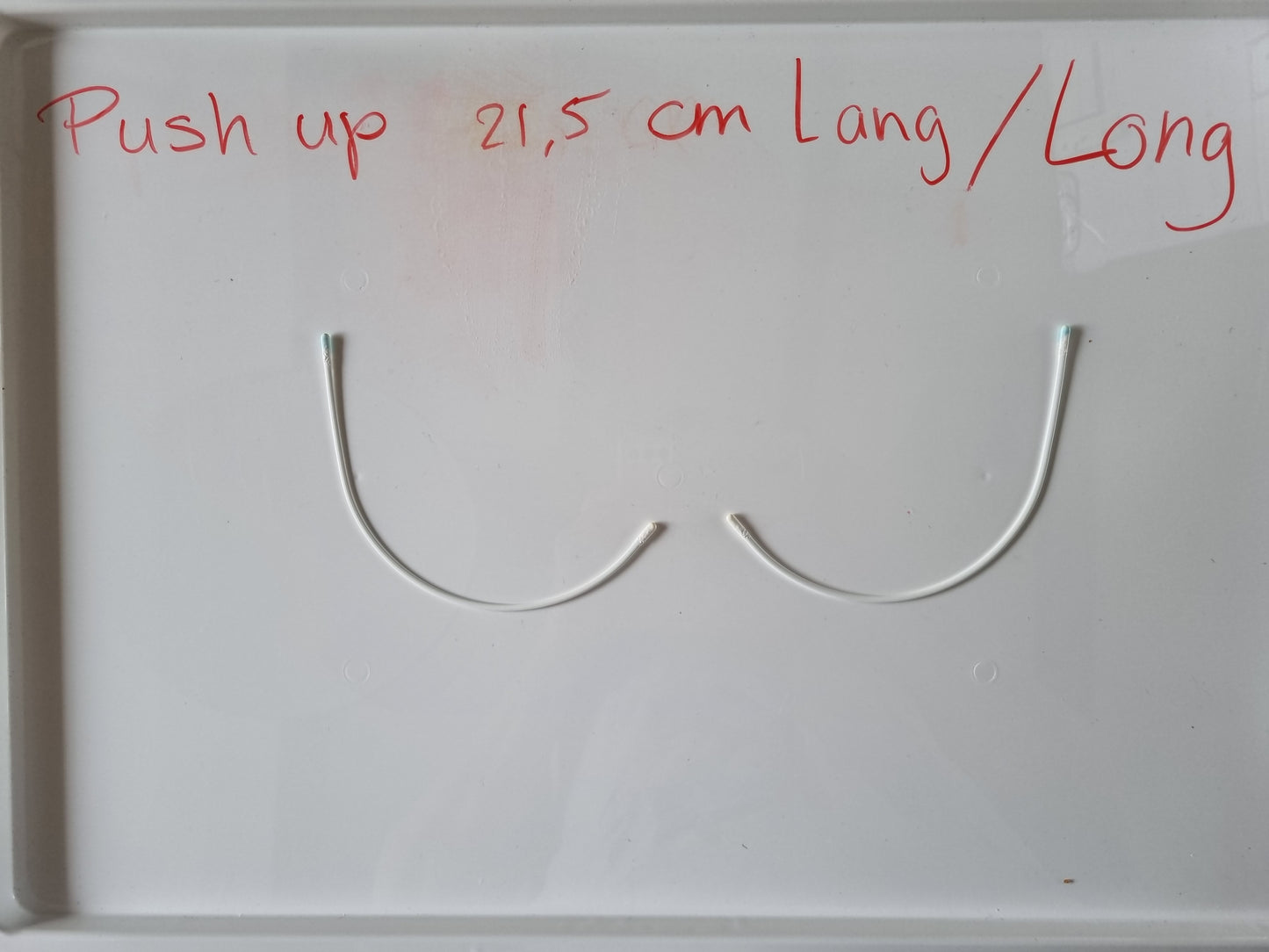 Galbline beugels, push up model, maat 21.5