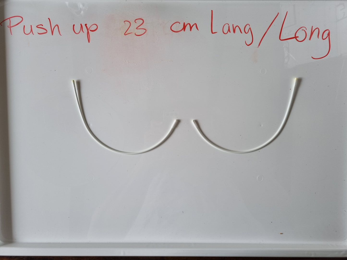 Galbline beugels, push up model, maat 23