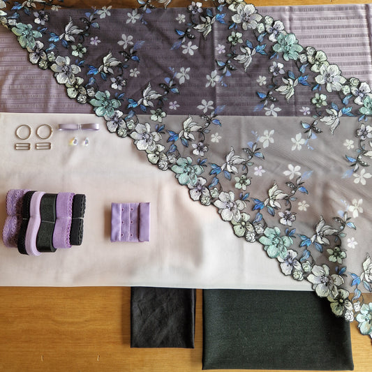 Lingerie kit "Misty Meadow"