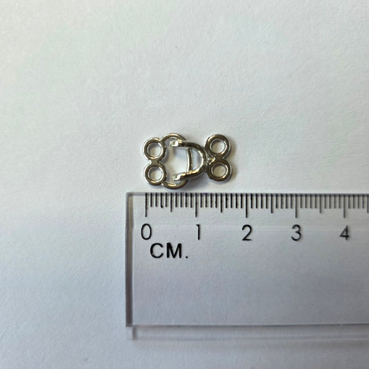 los haakje en oogje zilver