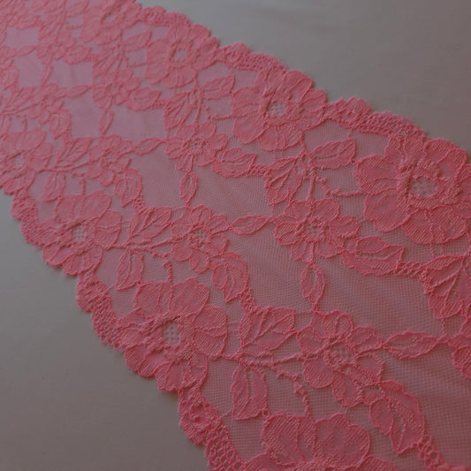 2026-4 Fluor baby roze stretchkant