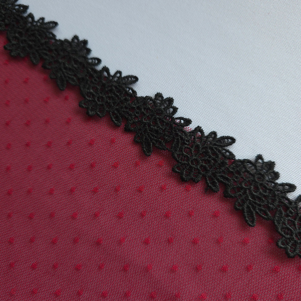 Lingerie kit voor het Rani bh patroon: "Midnight Rouge"